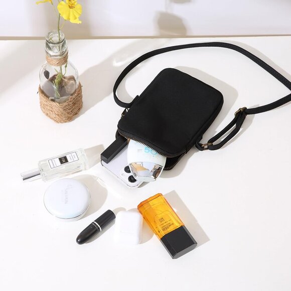 Small Crossbody Purse Zipper Cell Phone Bag Mini Shoulder Purse Wallet Smart Pho - Picture 7 of 9